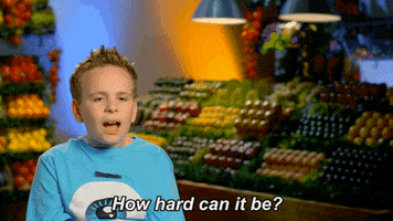 how hard can it be? i got this GIF by MasterChef Junior