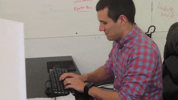 awesome typing GIF by Cerkl
