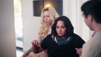 100 shirt challenge GIF by Demi Lovato