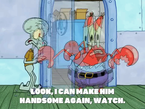Squidward My Back GIFs