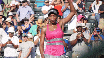 Happy Venus Williams GIF by Miami Open