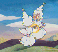studioMDHR zodiac gemini cuphead schmup GIF