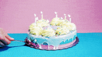 Birthday Cake GIF by GIPHY Studios Originals