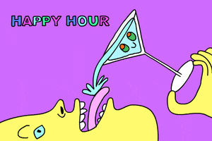 Happy Hour Drinks GIF