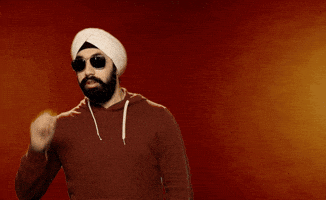 sikh check you out GIF