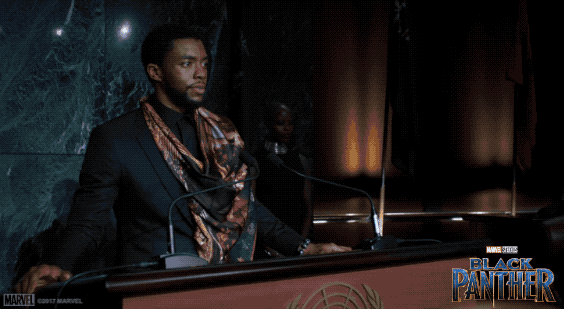 Black Panther Killmonger GIF by Marvel Studios - Find & Share on GIPHY