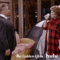 golden girls spit take GIF by HULU
