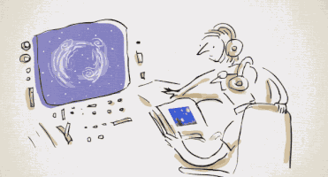 educarportal hubble fisica matematica turbulencia GIF