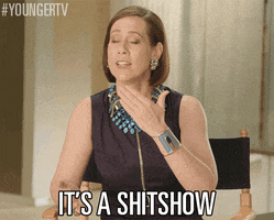 tv land shitshow GIF by YoungerTV
