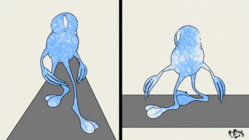 benjaminmitchley animation walk character 2d GIF