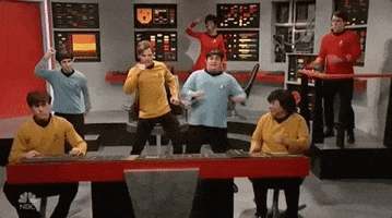 Star Trek Dancing GIF by Saturday Night Live