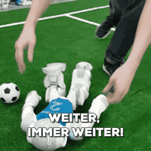 football robot GIF by Mitteldeutscher Rundfunk