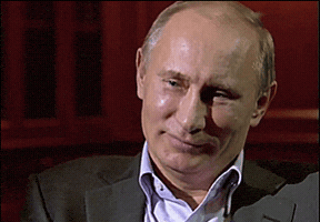 PoliticFun laughing putin GIF