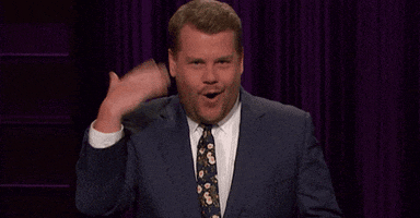Schvitzing James Corden GIF by The Late Late Show with James Corden