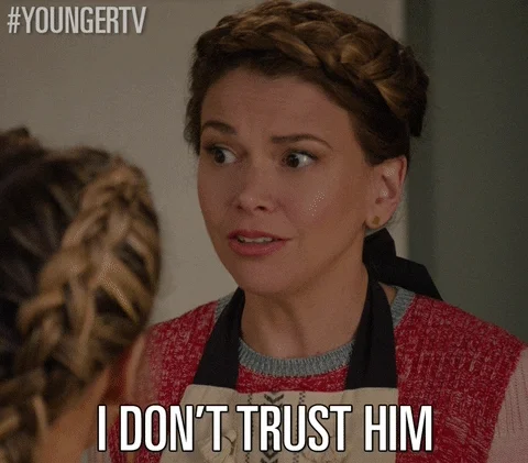 dont trust him tv land GIF by YoungerTV