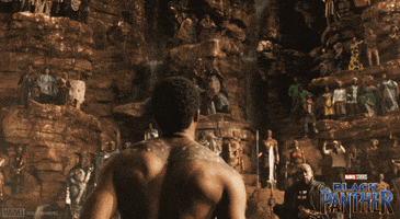 Black Panther Cheering GIF by Marvel Studios