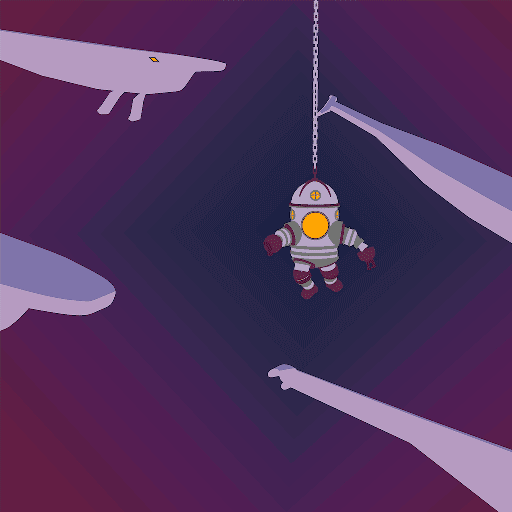 arthurbourdot purple whale deep scuba diving GIF