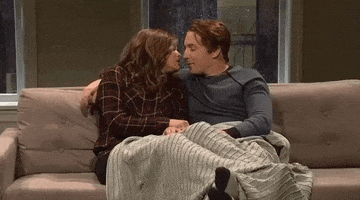 cecily strong kiss GIF by Saturday Night Live