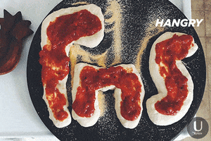 hungry pizza GIF by U by Kotex Brand