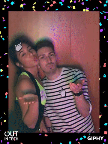 Outintech GIF by Out in Tech x GIPHY | Spring Social @ Hotel Americano