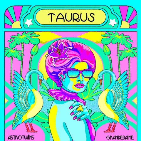 Horoscope Taurus GIF by Grande Dame - Find & Share on GIPHY