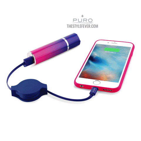minamasotina rainbow accessories power bank iphone 6s GIF