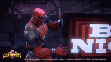 deadpool be nice GIF by Marvel Contest of Champions