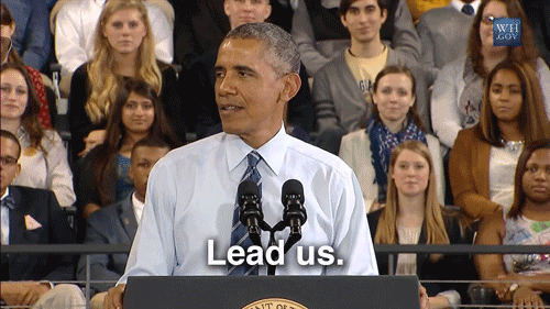 Lead Us Barack Obama GIF by Obama - Find & Share on GIPHY