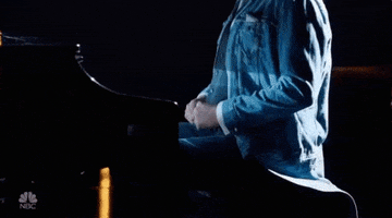 blake shelton pianist GIF by The Voice