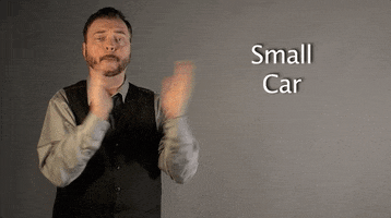 sign language small car GIF by Sign with Robert