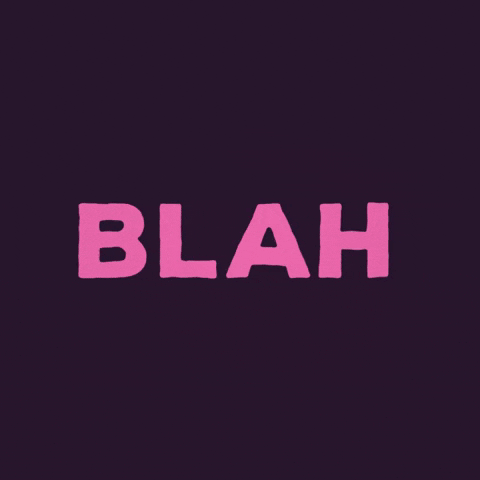 blah