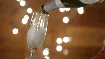 New Years Champagne GIF by Whole Foods Market