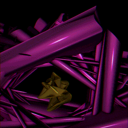 pink geometry GIF by GianniArone