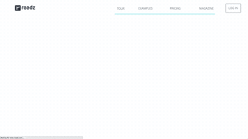 kajt website intro readz GIF