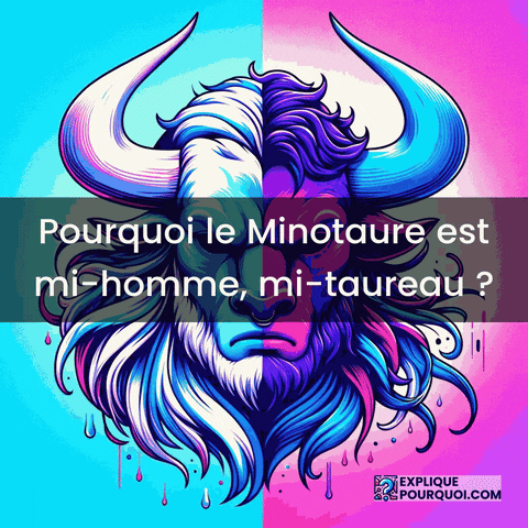 Minotaure GIF by ExpliquePourquoi.com