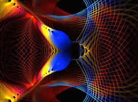 elusive psychedelic fractals psyart goanight GIF