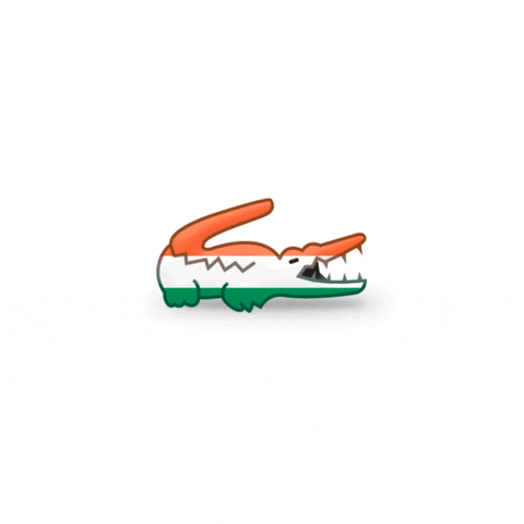 india ok GIF by LACOSTE