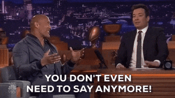 you dont even need to say that anymore jimmy fallon GIF by The Tonight Show Starring Jimmy Fallon