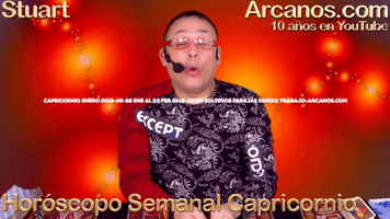 horoscopo semanal capricornio enero 2018 amor GIF by Horoscopo de Los Arcanos
