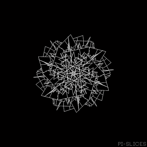 black and white 3d GIF by Pi-Slices