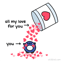 Valentines Day Love GIF by Chibird