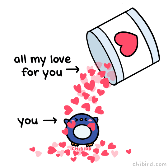 Valentines Day Love GIF by Chibird - Find  Share on GIPHY
