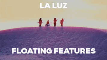 la luz floating features GIF by Hardly Art
