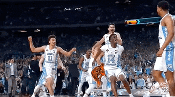 North Carolina Win GIF by NCAA March Madness