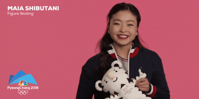 maia shibutani smile GIF by NBC Olympics