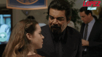 excited george lopez GIF by TV Land