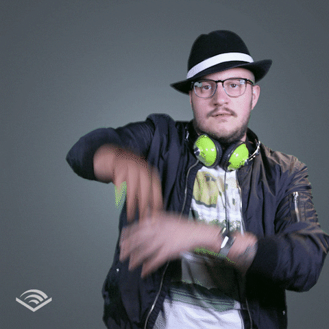 Oh Yeah Dancing GIF by Audible