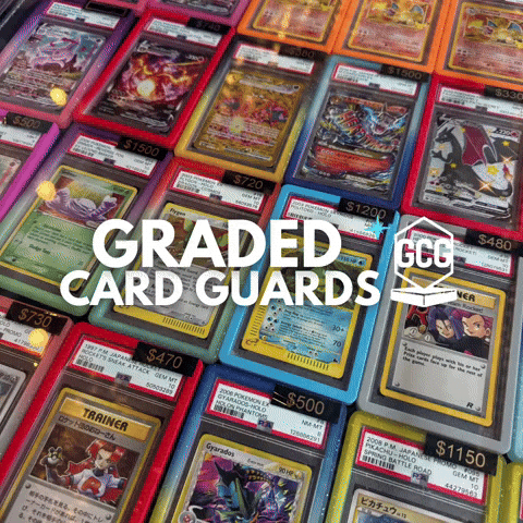 Trading Cards Pokemon GIF by Graded Card Guards