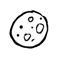 Little Moon Sticker