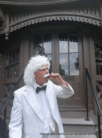 Mark Twain GIF